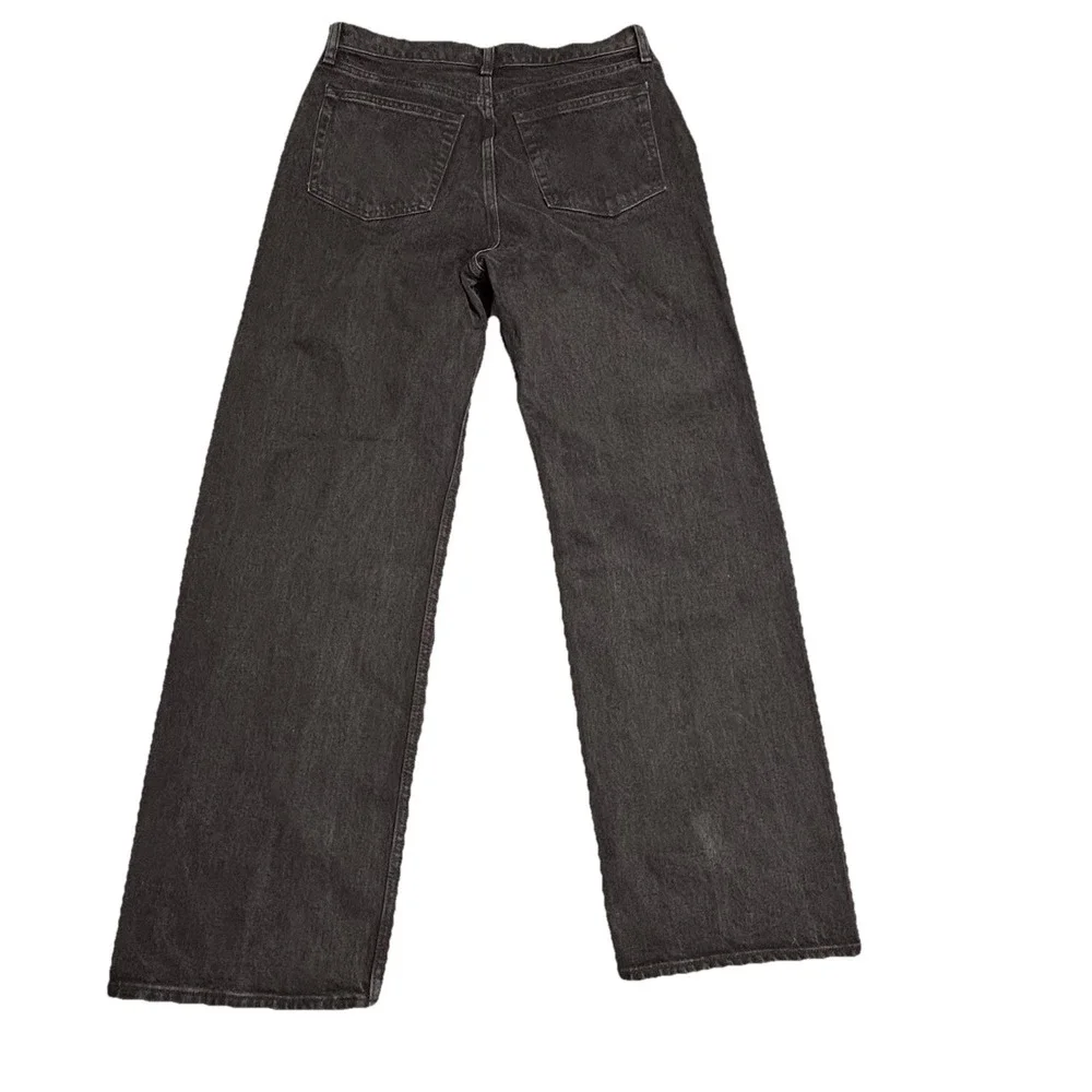 Abercrombie &‎ Fitch The 90s Relaxed Jeans High Rise Womens 12/31x30 Black NWT - Picture 10 of 11